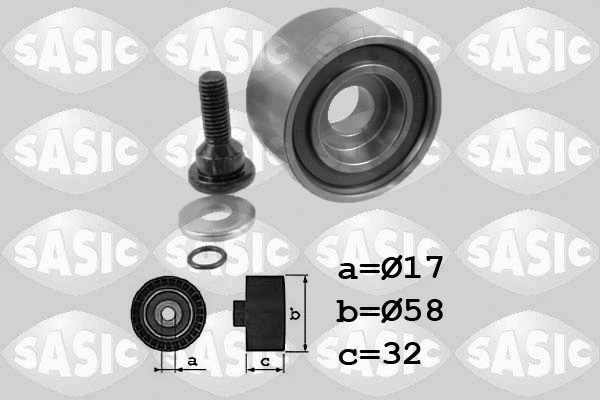 Deflection/Guide Pulley, timing belt (1706068)