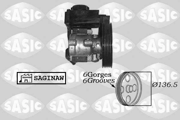 Hydraulic Pump, steering (7070023)