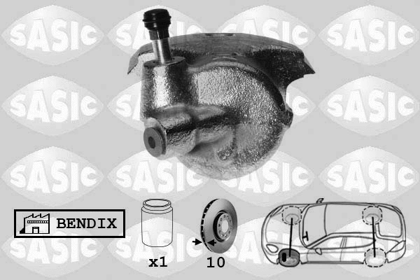 Brake Caliper (SCA6222)