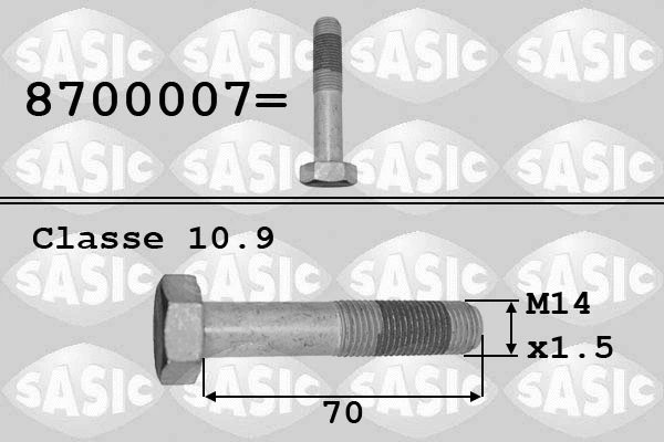 Pulley Bolt (8700007)