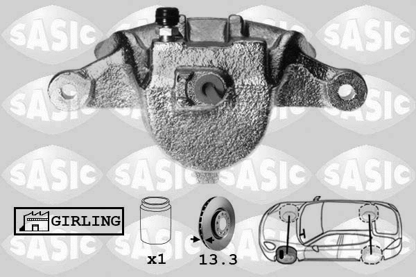 Brake Caliper (SCA6136)