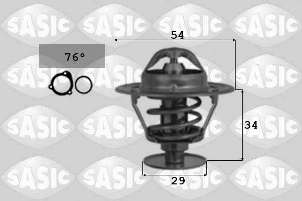 Thermostat, coolant (3306040)