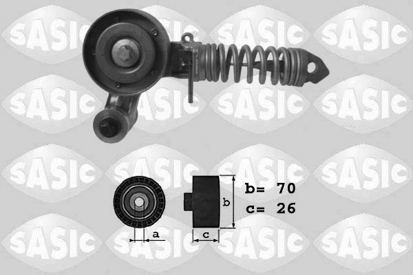 Belt Tensioner, V-ribbed belt (1626147)