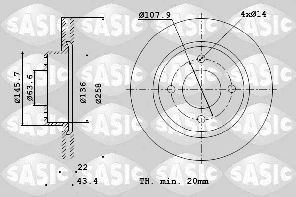 Brake Disc (9004817J)