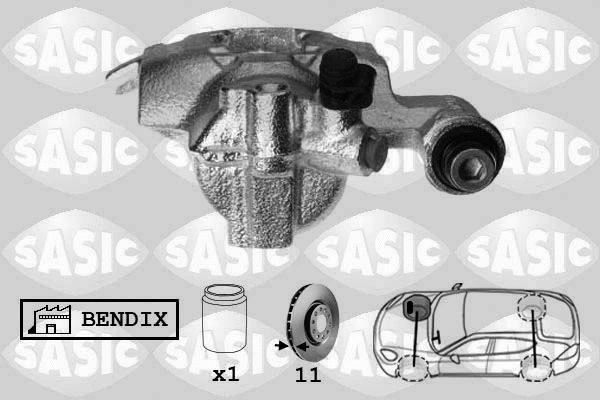 Brake Caliper (SCA6173)