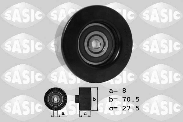 Belt Tensioner, V-ribbed belt (1626163)