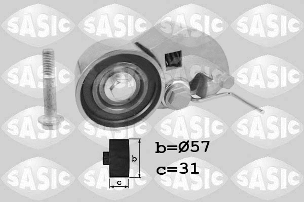 Tensioner Pulley, timing belt (1706064)