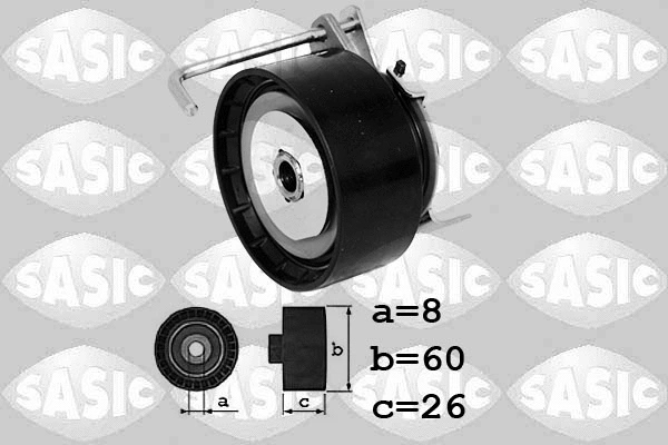 Tensioner Pulley, timing belt (1706099)