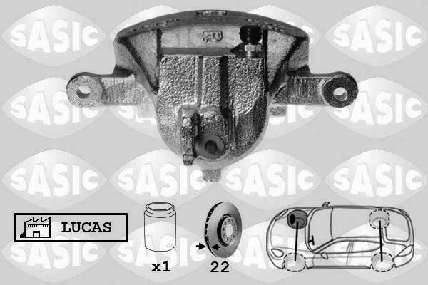 Brake Caliper (6506145)