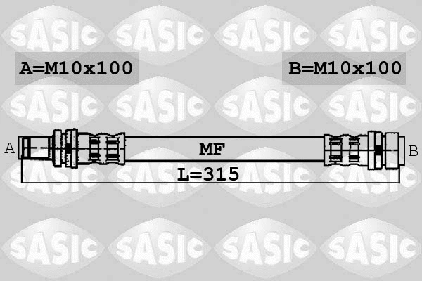 Brake Hose (6606004)