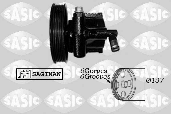 Hydraulic Pump, steering (7076012)
