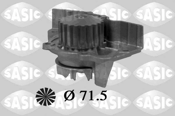Water Pump, engine cooling (2011A81)