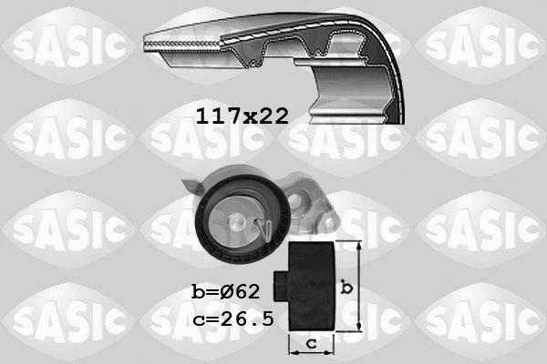 Timing Belt Kit (1756034)