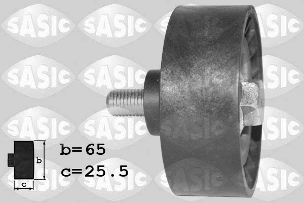 Deflection/Guide Pulley, V-ribbed belt (1626214)