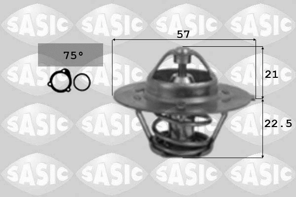 Thermostat, coolant (3371491)