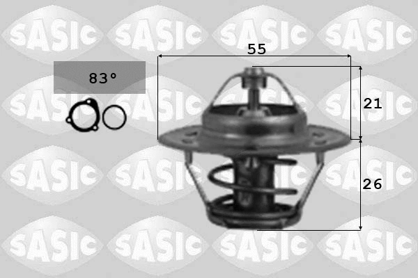 Thermostat, coolant (3381391)