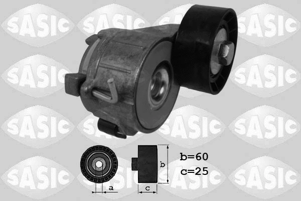 Belt Tensioner, V-ribbed belt (1620017)