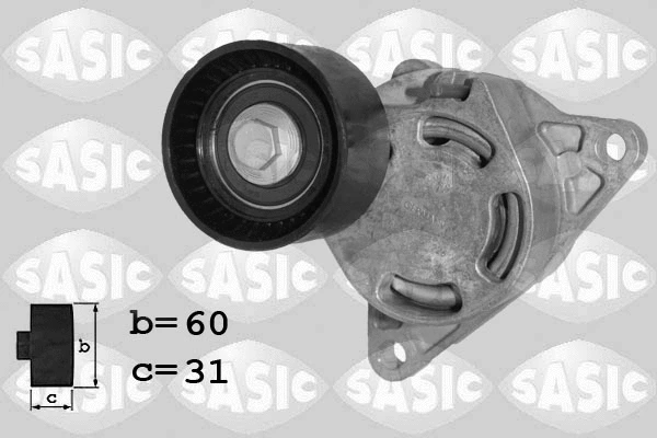 Belt Tensioner, V-ribbed belt (1624059)
