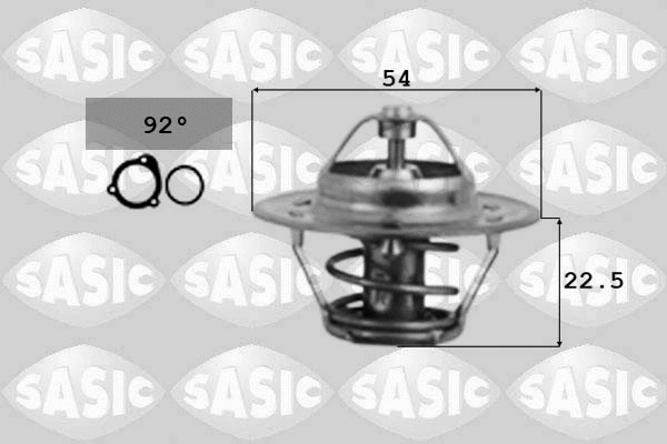 Thermostat, coolant (9000068)