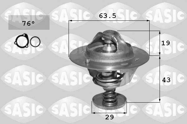 Thermostat, coolant (3306142)