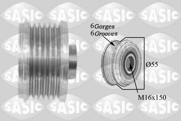 Alternator Freewheel Clutch (1674007)