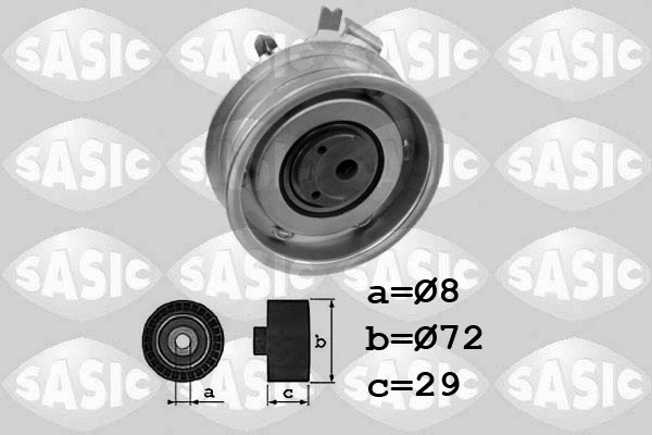 Tensioner Pulley, timing belt (1706055)