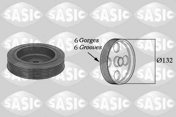 Belt Pulley, crankshaft (4000704)