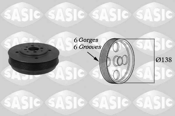 Belt Pulley, crankshaft (2156011)