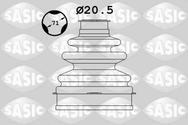 Bellow Kit, drive shaft (1906068)