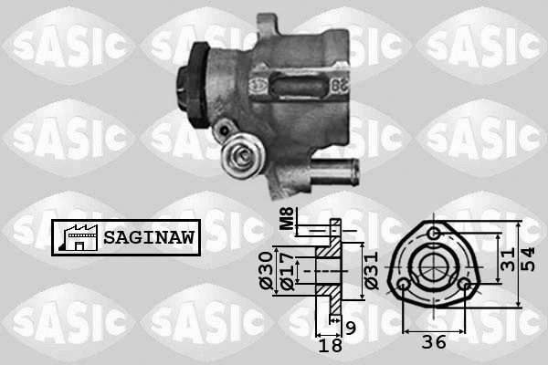 Hydraulic Pump, steering (7076021)