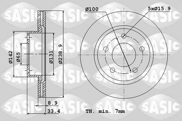 Brake Disc (6106181)