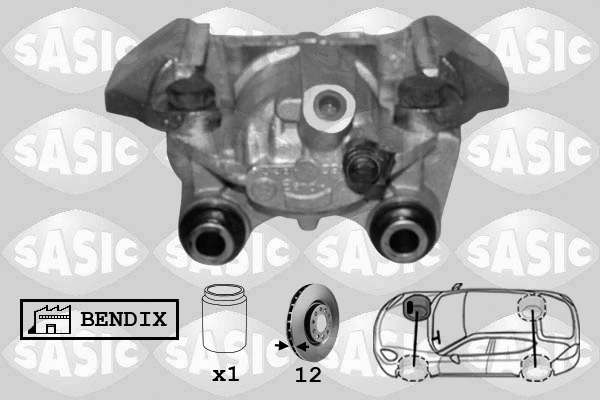 Brake Caliper (SCA4009)