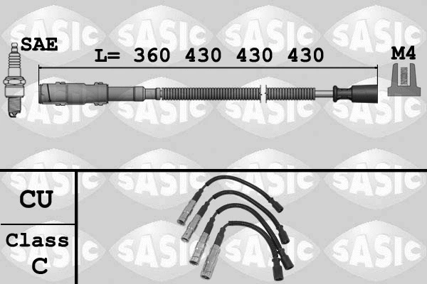 Ignition Cable Kit (9286033)