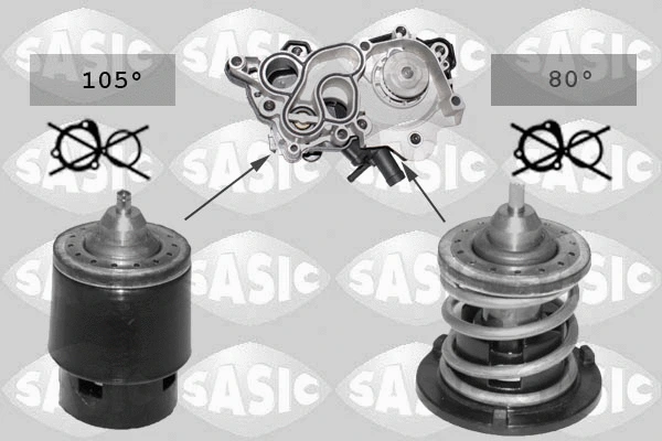 Thermostat, coolant (3306151)