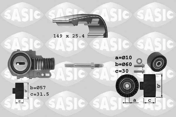 Timing Belt Kit (1750004)