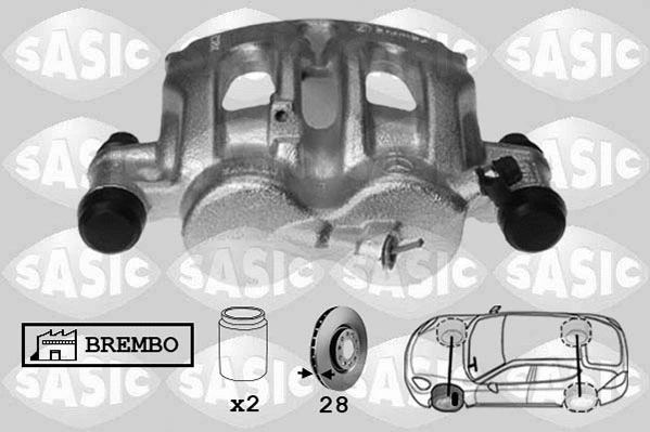 Brake Caliper (6506184)