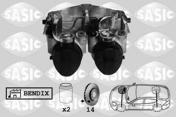 Brake Caliper (SCA0029)