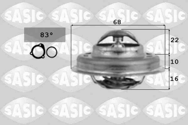 Thermostat, coolant (3381241)
