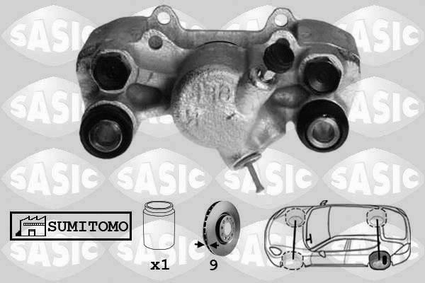 Brake Caliper (6506204)