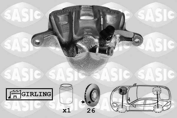 Brake Caliper (SCA0077)