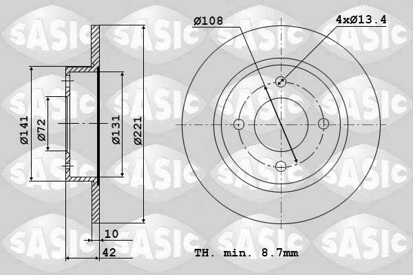 Brake Disc (9004267J)