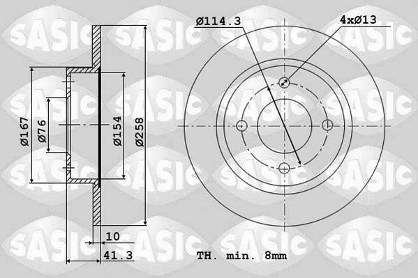 Brake Disc (6106231)