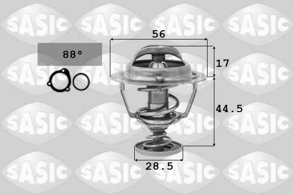 Thermostat, coolant (3306039)