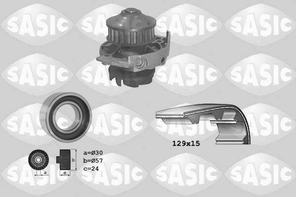 Water Pump & Timing Belt Kit (3906017)