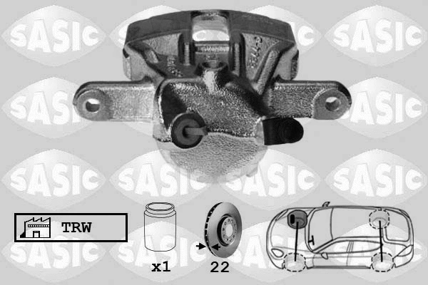 Brake Caliper (6504011)
