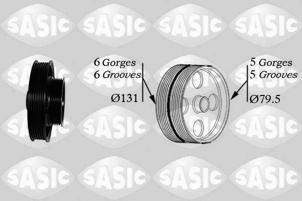 Belt Pulley, crankshaft (2156063)