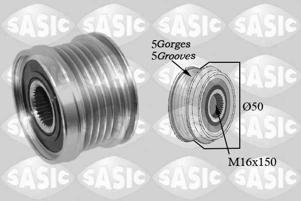 Alternator Freewheel Clutch (1676015)