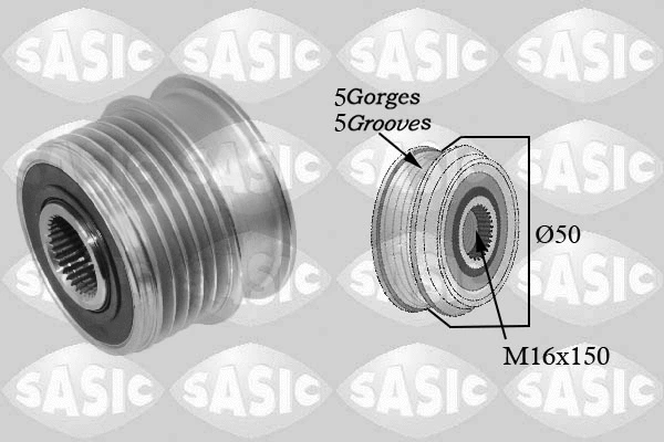 Alternator Freewheel Clutch (1676013)