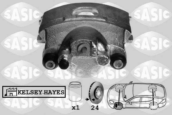 Brake Caliper (SCA6182)