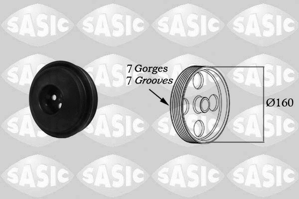 Belt Pulley, crankshaft (2156035)
